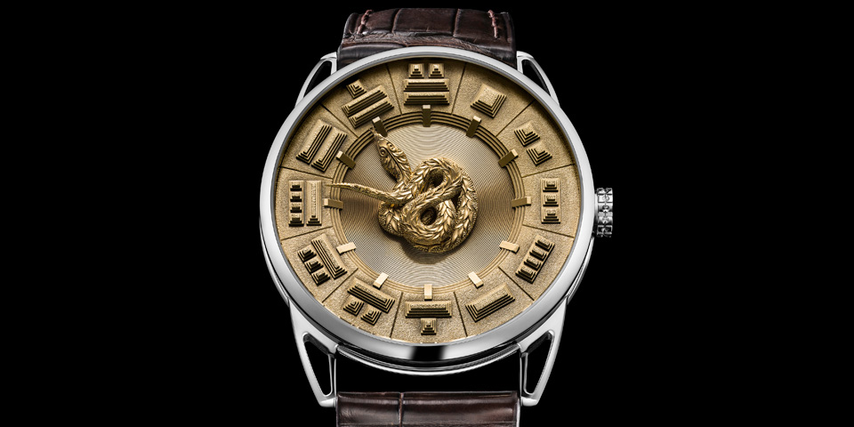 Elite Living Africa Gold Watch